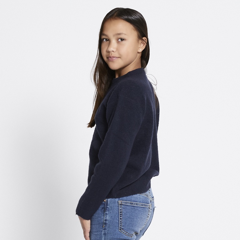 Basic knit sweater "Signe star"